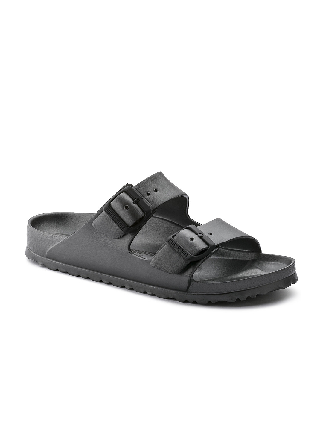 Birkenstock Unisex Grey Solid Arizona EVA Regular Width Comfort Sandals