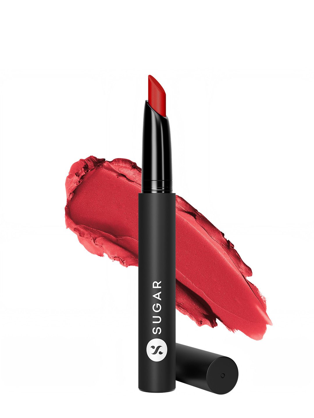 SUGAR Matte Attack Transfer Proof Lipstick with Avocado Oil 2 g - Spring Crimson 06