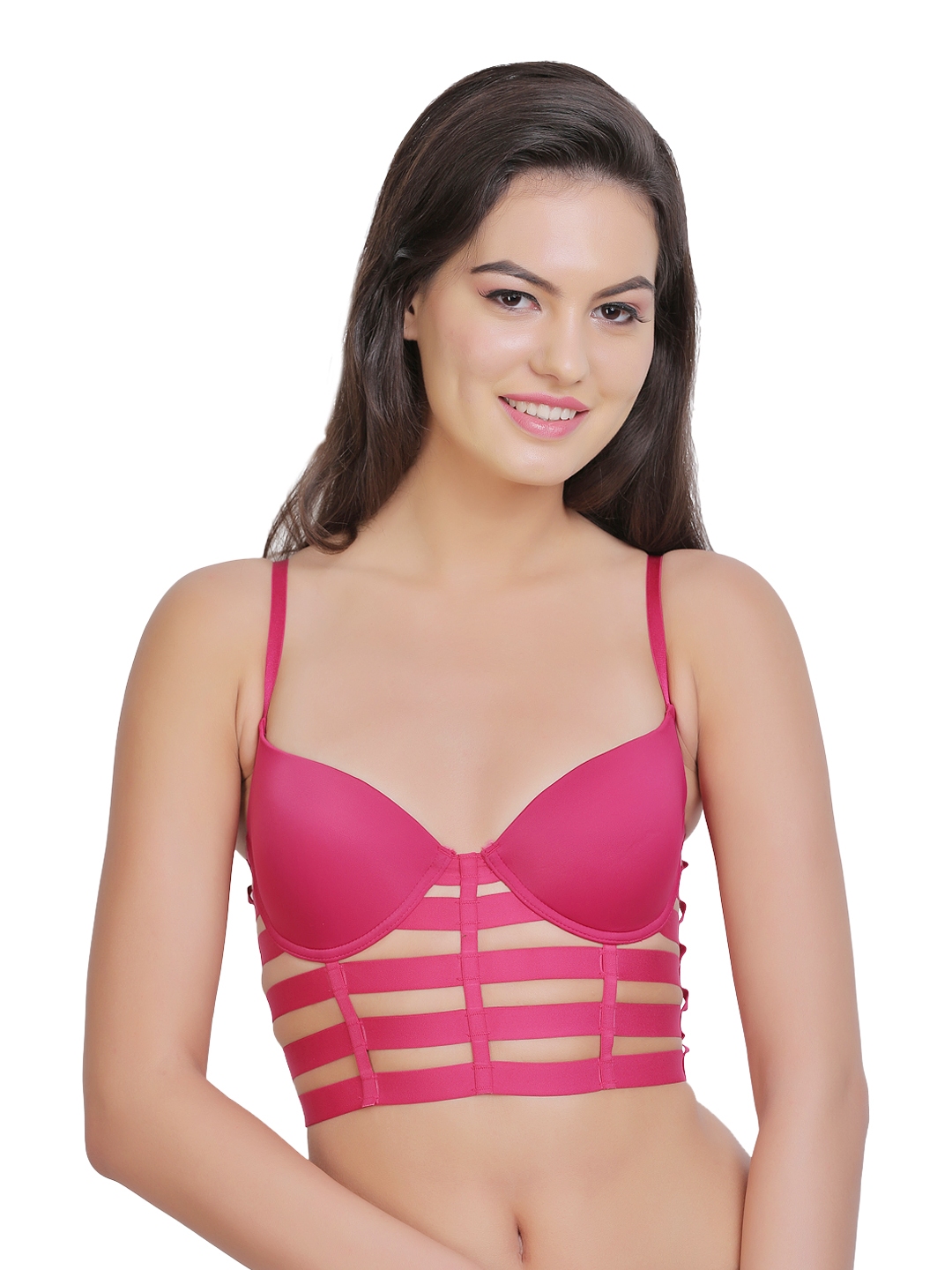 Buy Zivame Pink Solid Non Wired Non Padded Maternity Bra