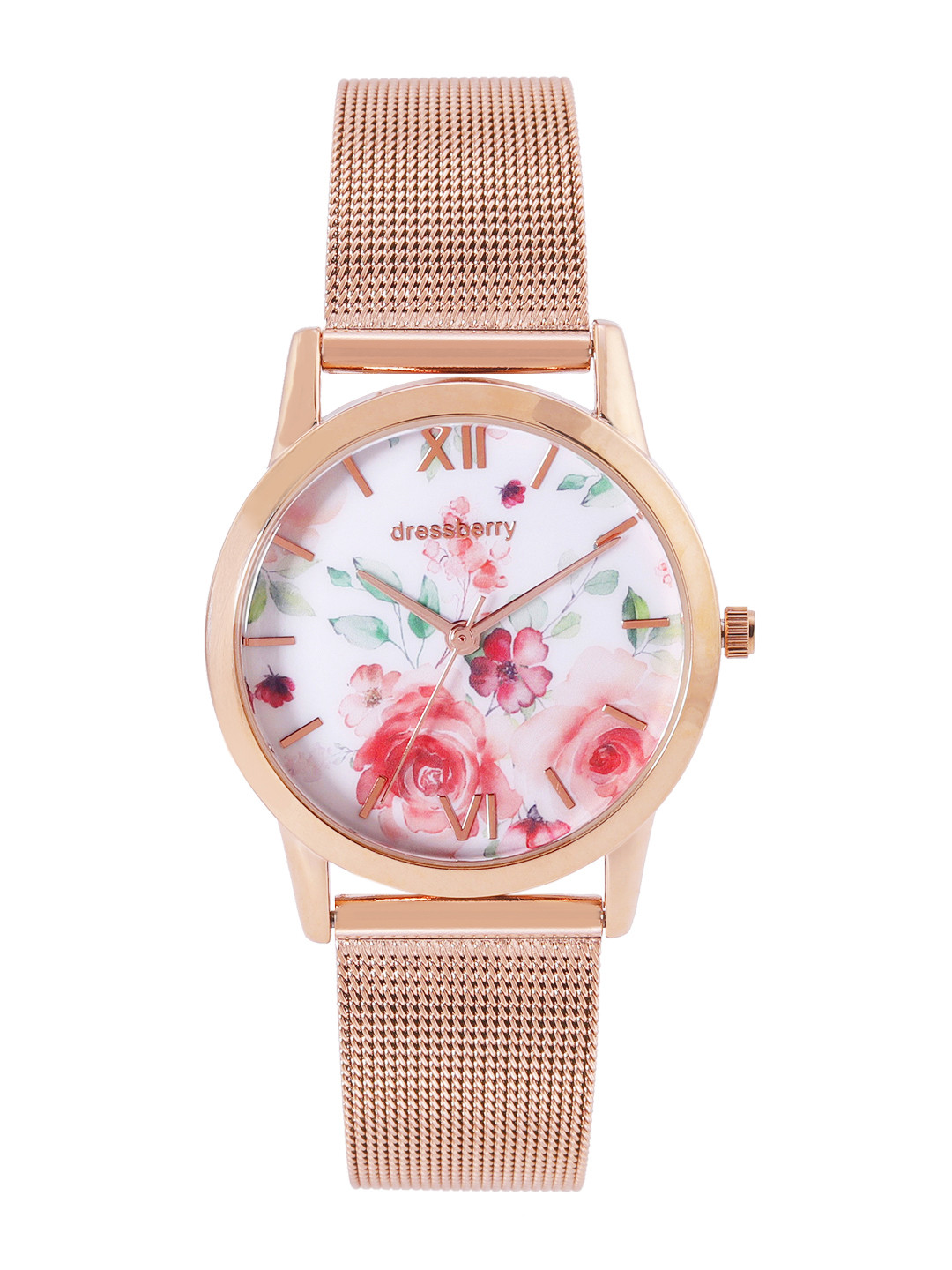 DressBerry Women White Analogue Watch MFB-PN-PF-DK2686