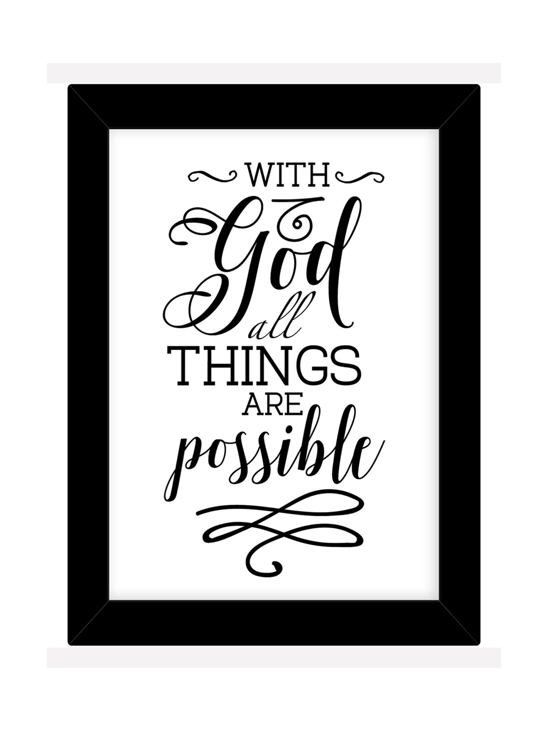 TIED RIBBONS Polycarbonate Canvas Wall Rectangle Photographs Wall Art - 13.7 x 9.8 In