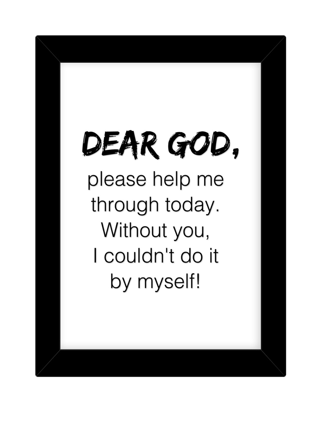 TIED RIBBONS Quotes Black Wall Living Room Rectangle Paintings Wall Art -13.78 x 9.84In