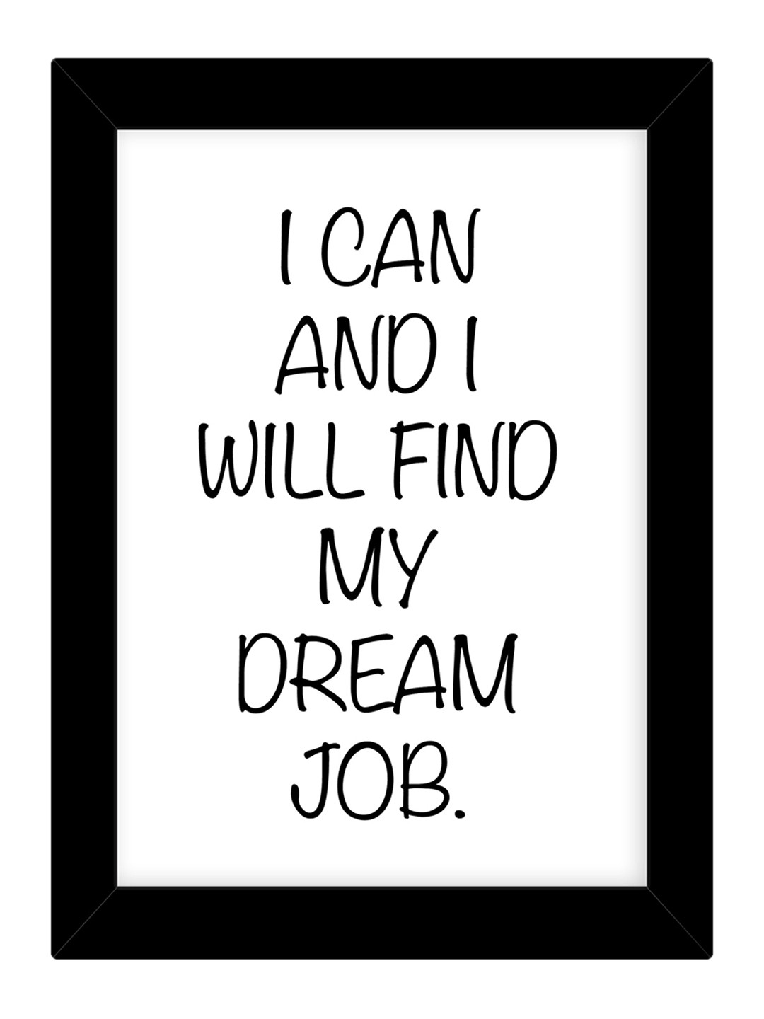 TIED RIBBONS Black Solid Photo Frame