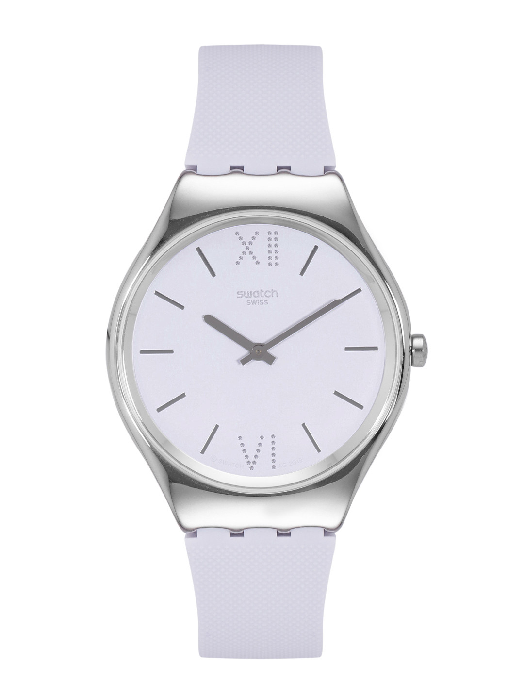 Swatch SkinIrony Unisex White Water Resistant Analogue Watch SYXS125C
