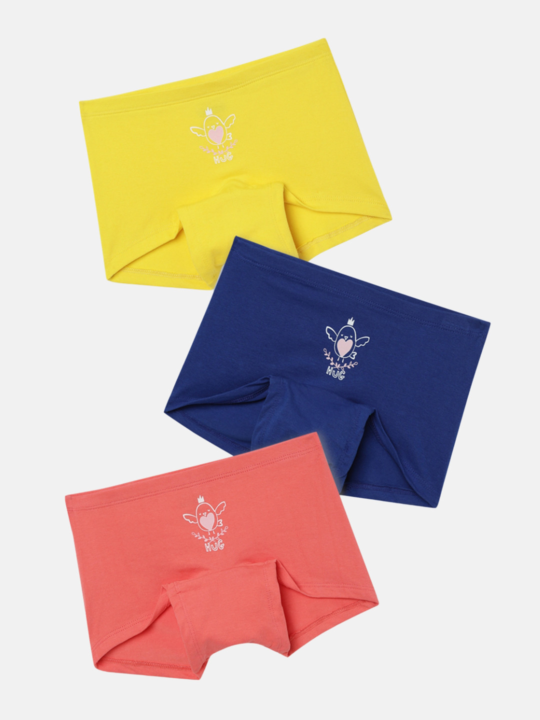 mackly Girls Pack of 3 Boxers MB-09-2-4yrs