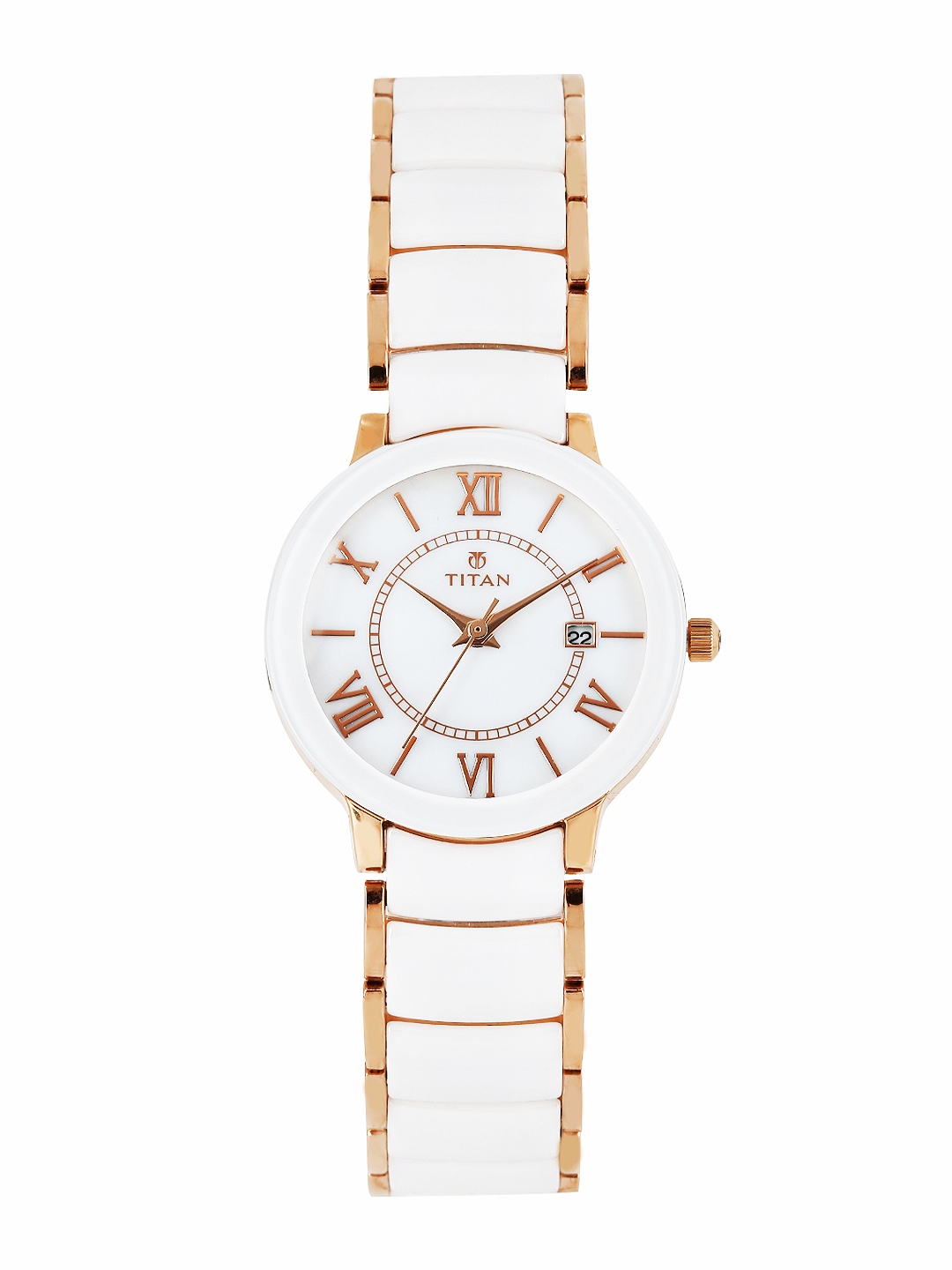 titan ceramic ladies watch