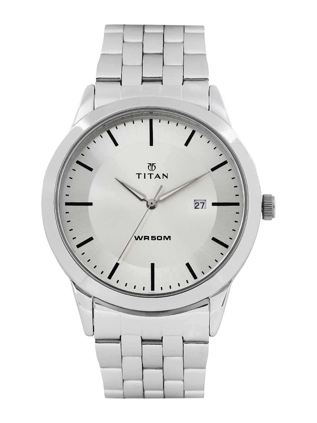 Titan 2025 silver watch