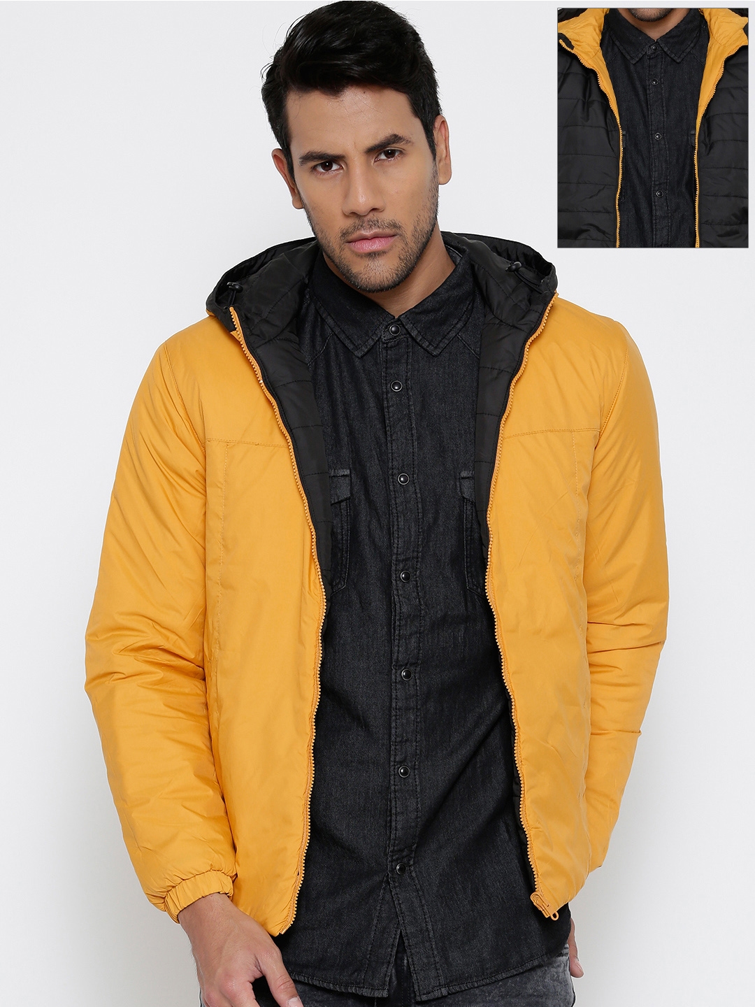 Buy LEVIS Yellow Mens Regular Fit Printed Jacket | Shoppers Stop-anthinhphatland.vn