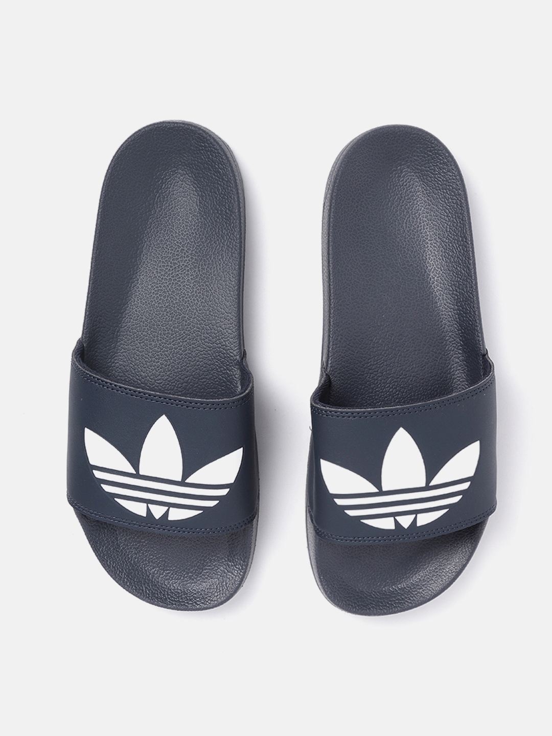 Buy ADIDAS Originals Men Navy Blue White Adilette Lite Printed