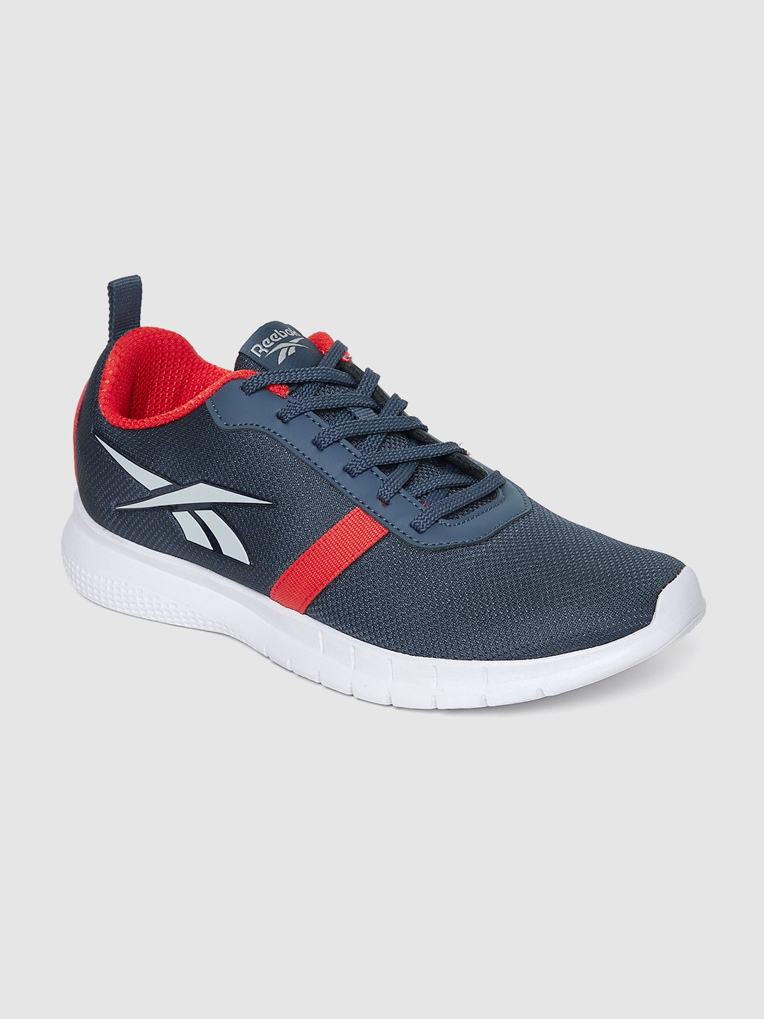 Reebok Men Navy Blue & Red Energy LP Running Shoes