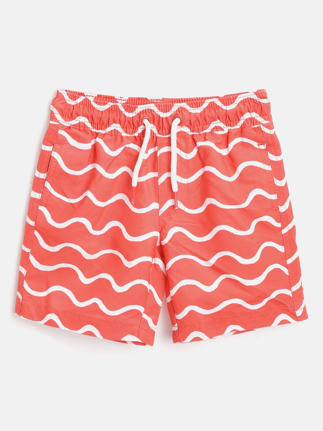 Buy Marks Spencer Boys Red White Printed Swim Shorts Swim Bottoms for Boys 11389708 Myntra