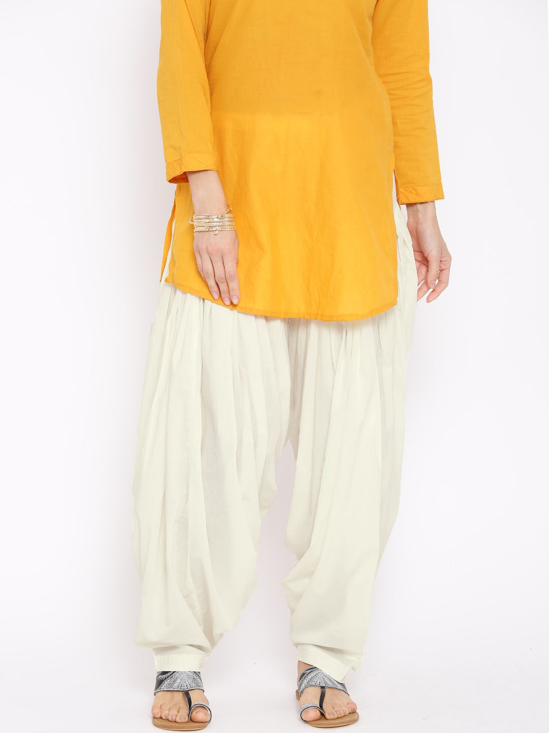 Buy Printed Patiala Pants with Elasticated Drawstring online  Looksgudin