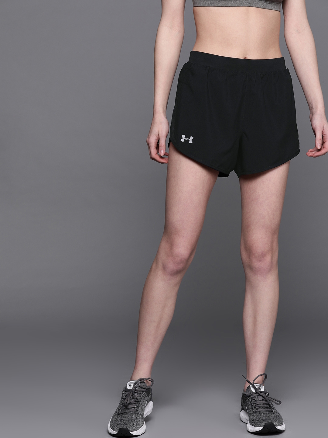 Under armour short shorts sales