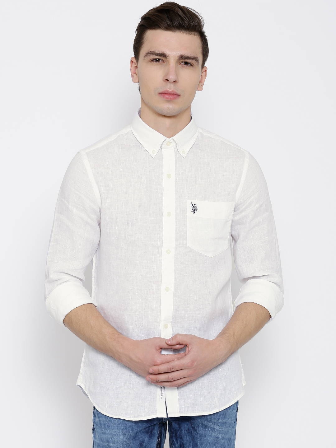 Us polo 2025 linen shirts