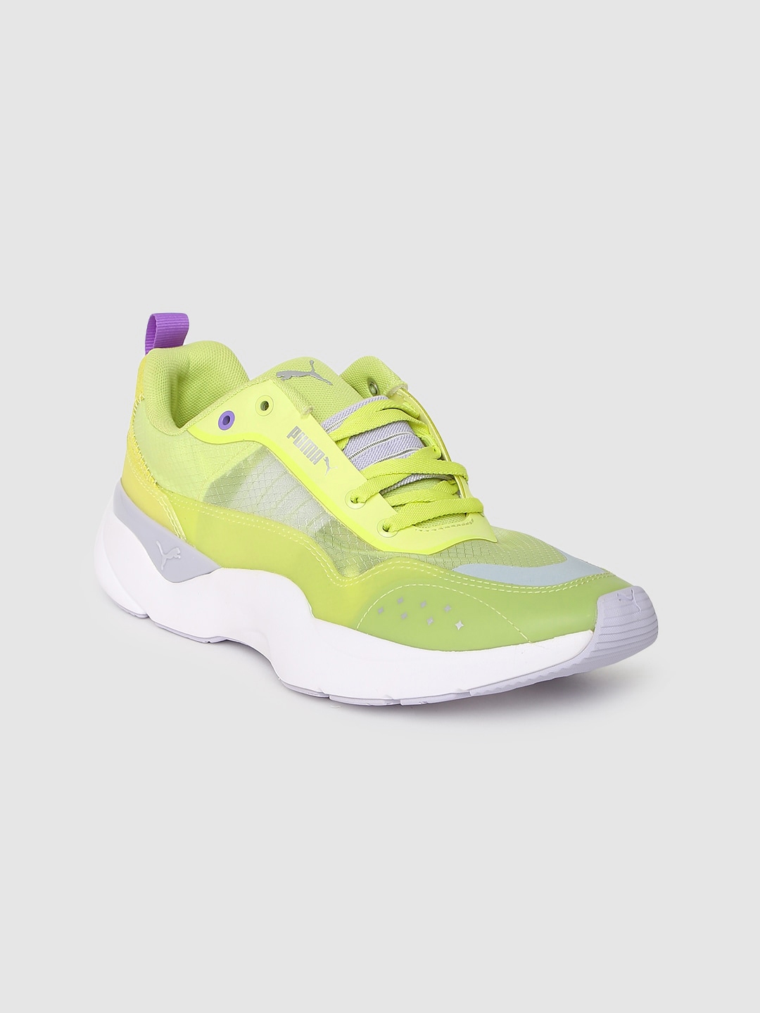 Buy Puma Women Yellow Lia Sheer Sneakers Casual Shoes for Women 11419672 Myntra