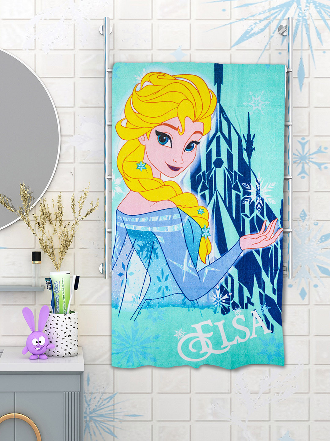 Disney Kids Princess Print Bath Towel