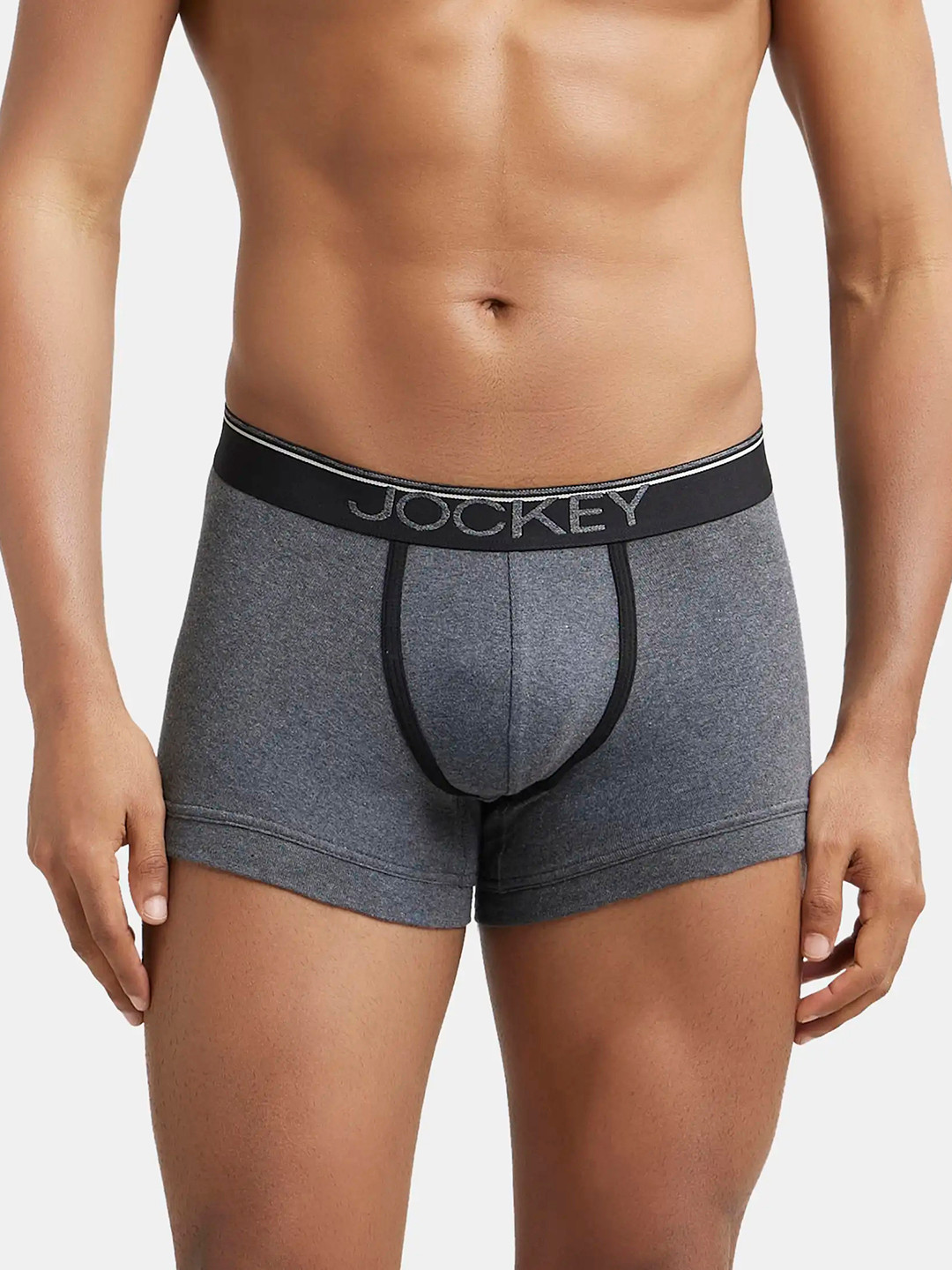 Jockey Combed Cotton Rib Trunk with Ultrasoft Waistband-8015