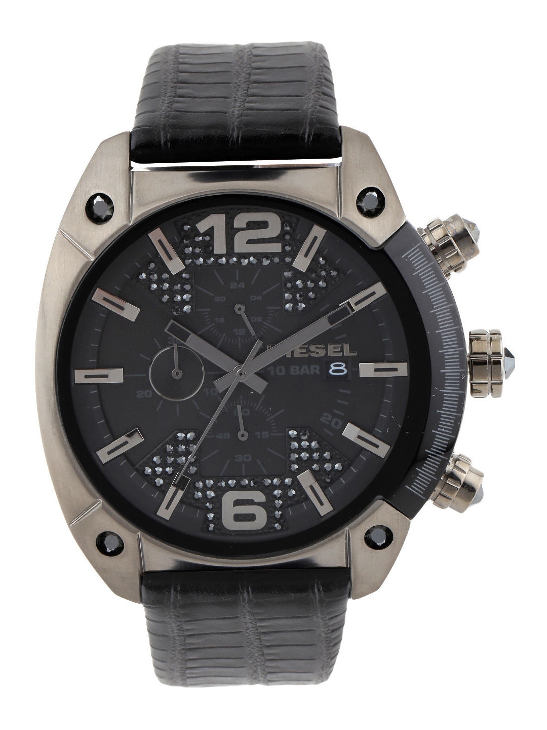 Diesel black strap watch best sale