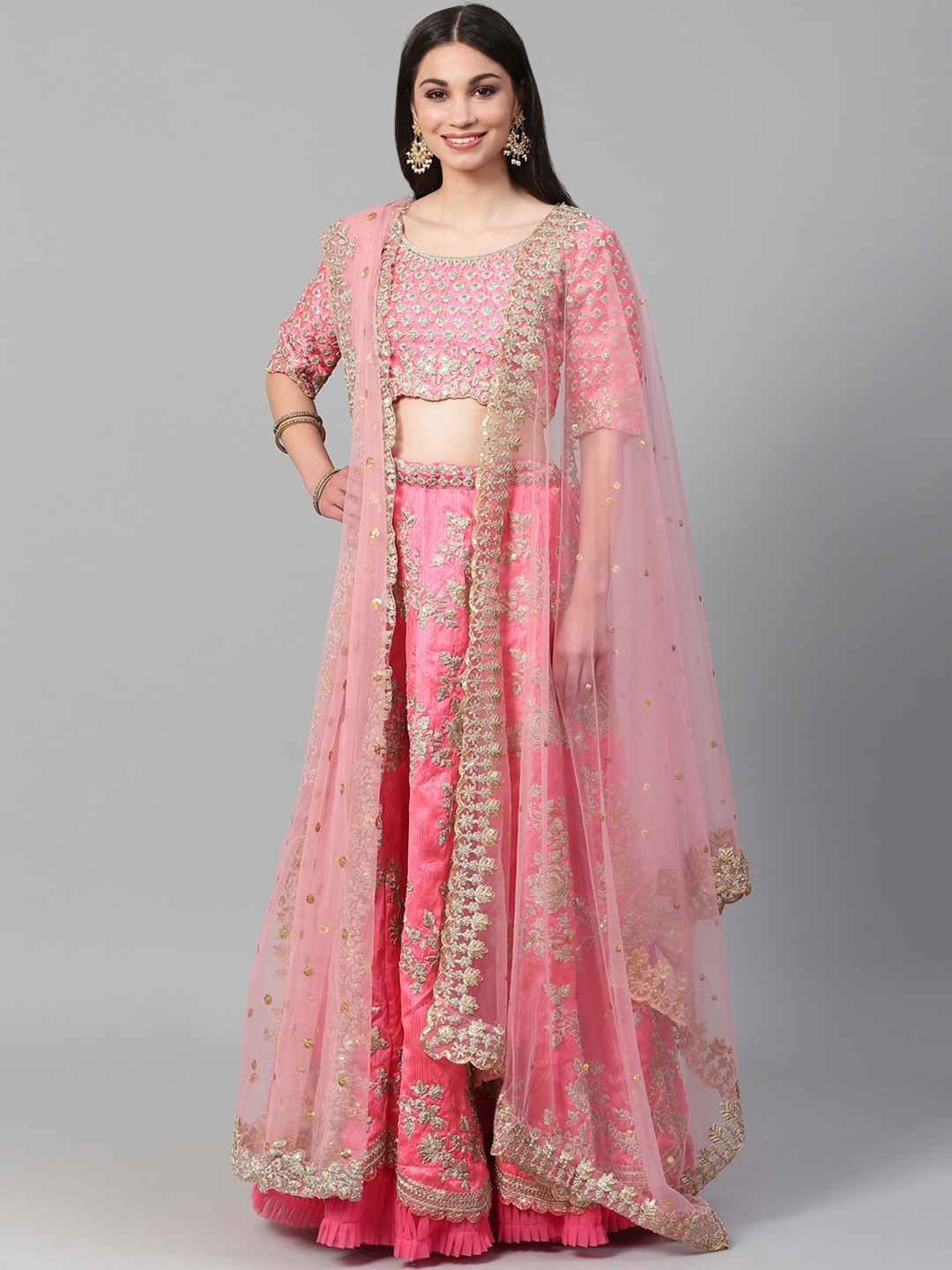 Discover more than 90 semi stitched lehenga myntra best