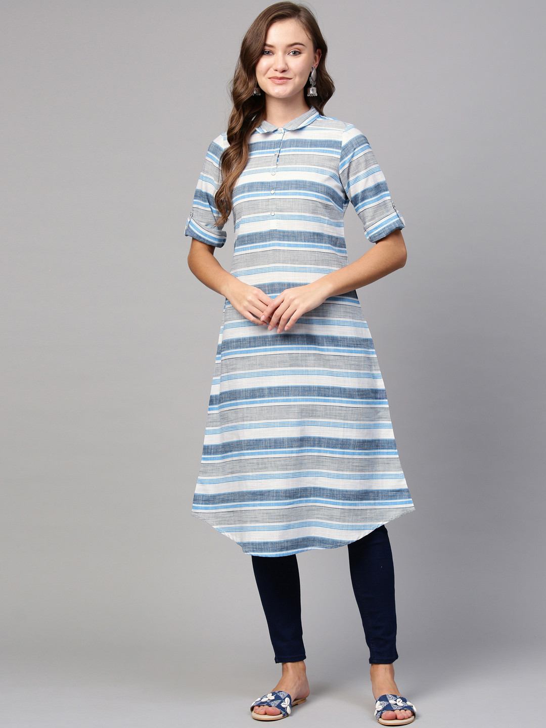 AURELIA A-Line Cotton Kurta