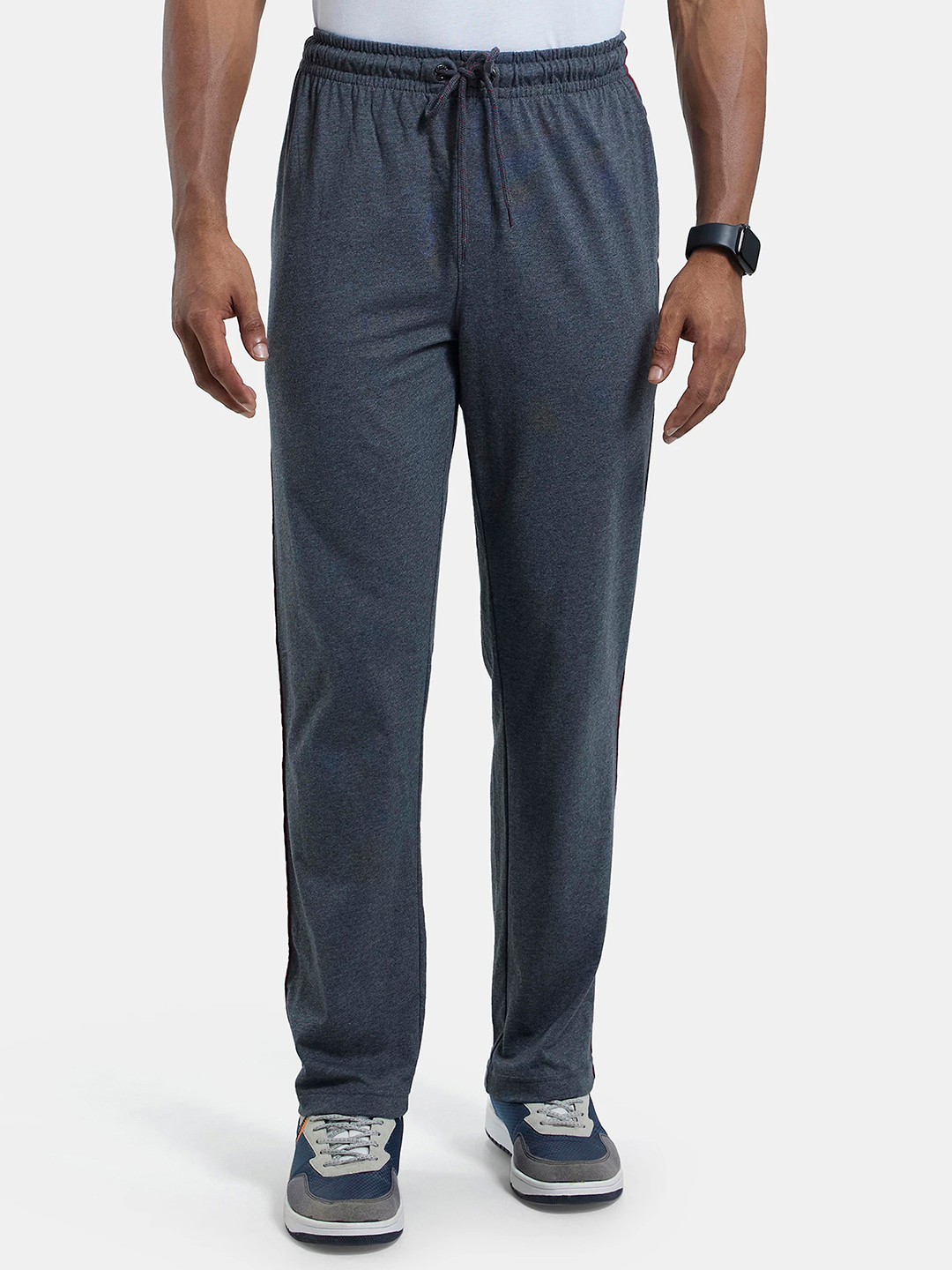 Jockey Combed Cotton Rich Trackpant with Side Pockets-9500