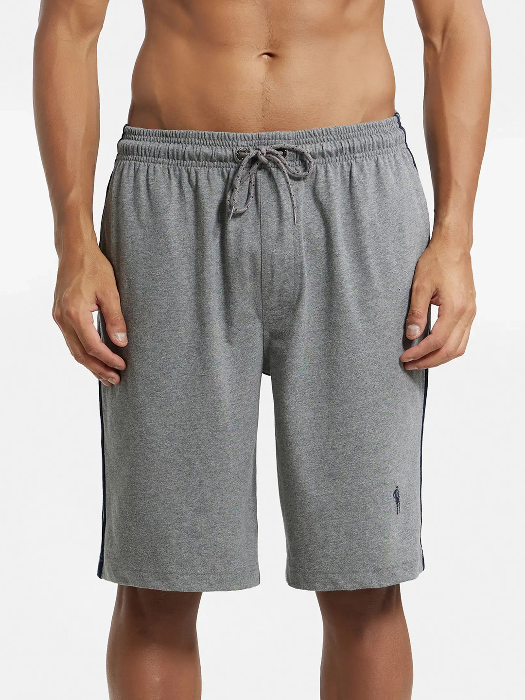 Jockey Combed Cotton Rich Shorts with Side Pockets-9426