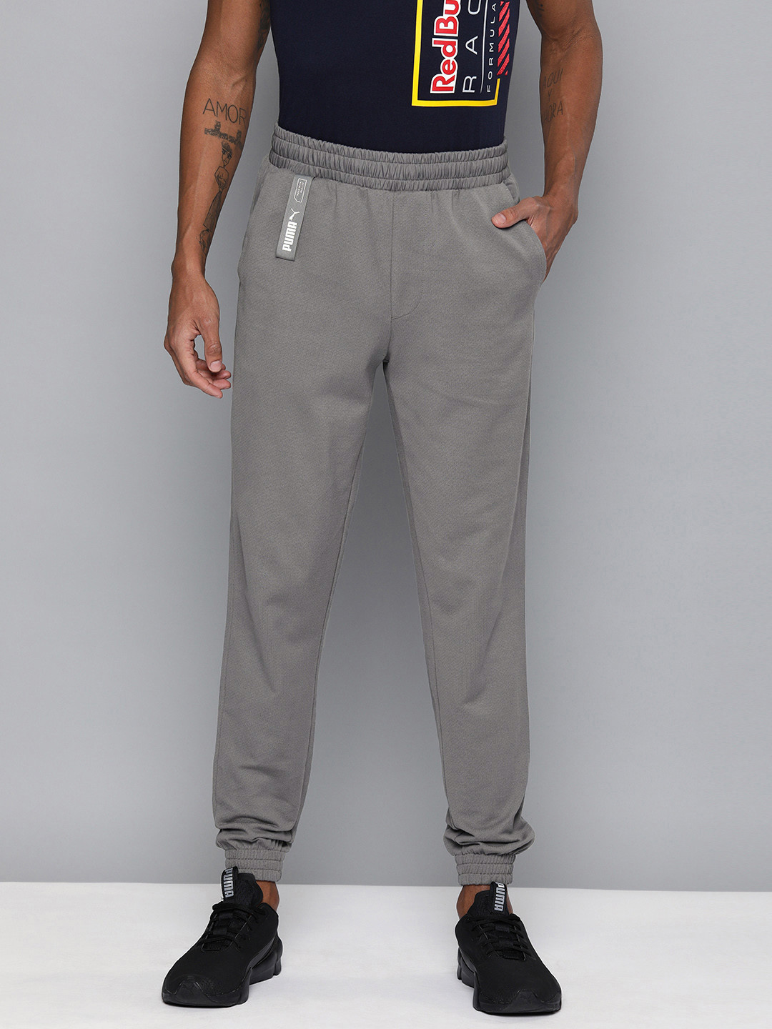Buy Puma Men Grey Solid NU TILITY Knit 