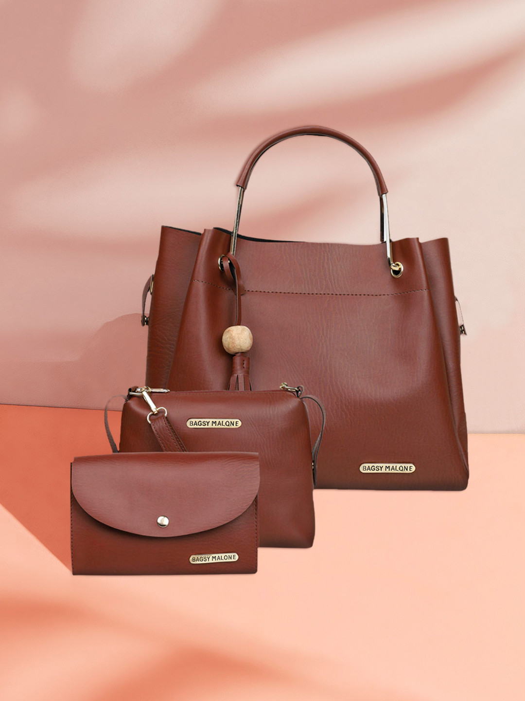 Bagsy Malone Set of 2 Handbags with Purse