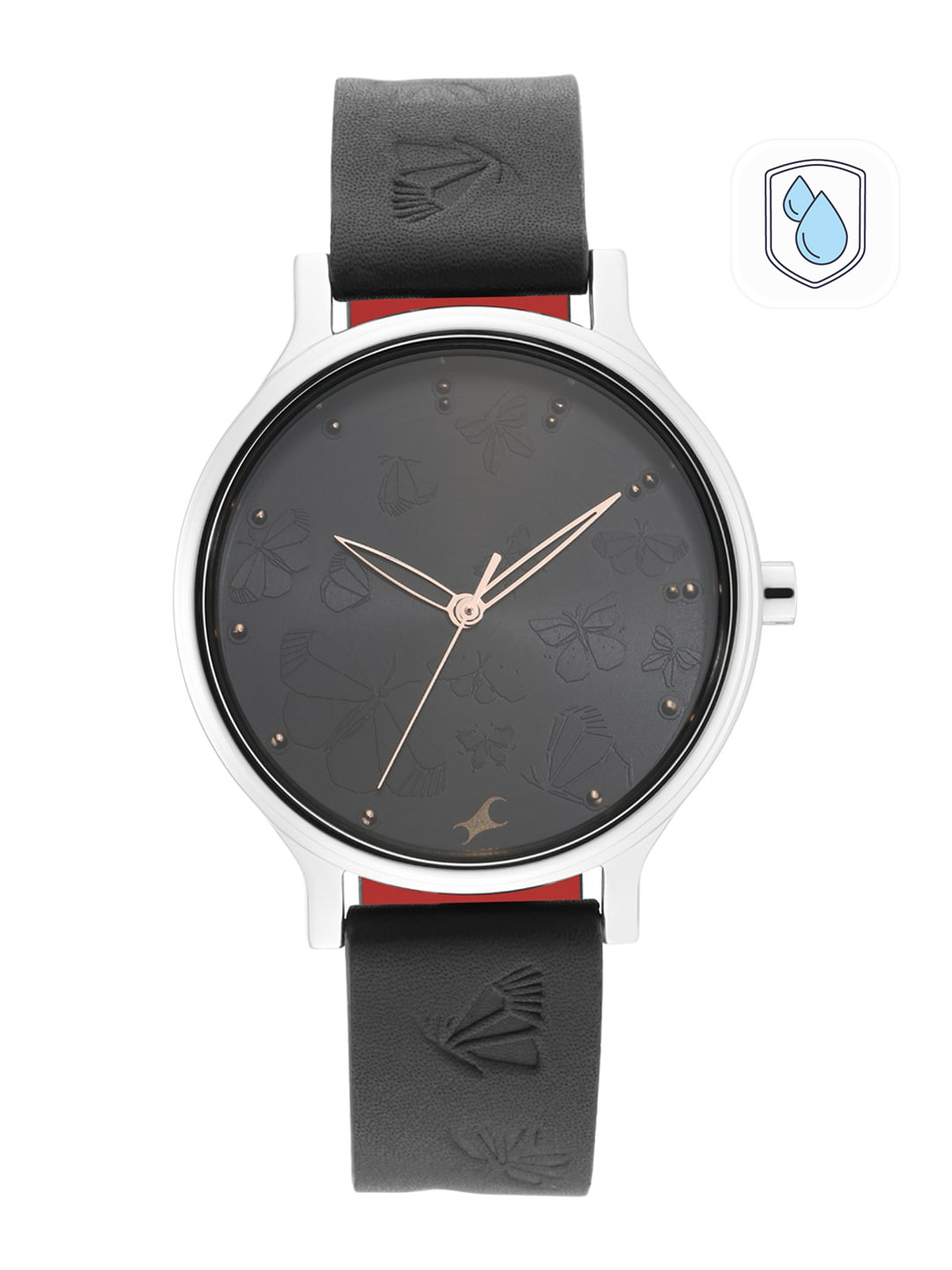 Fastrack Valentine Women Black Analogue watch 6189SL01