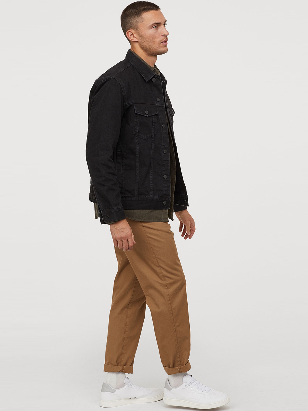 H&m black outlet denim