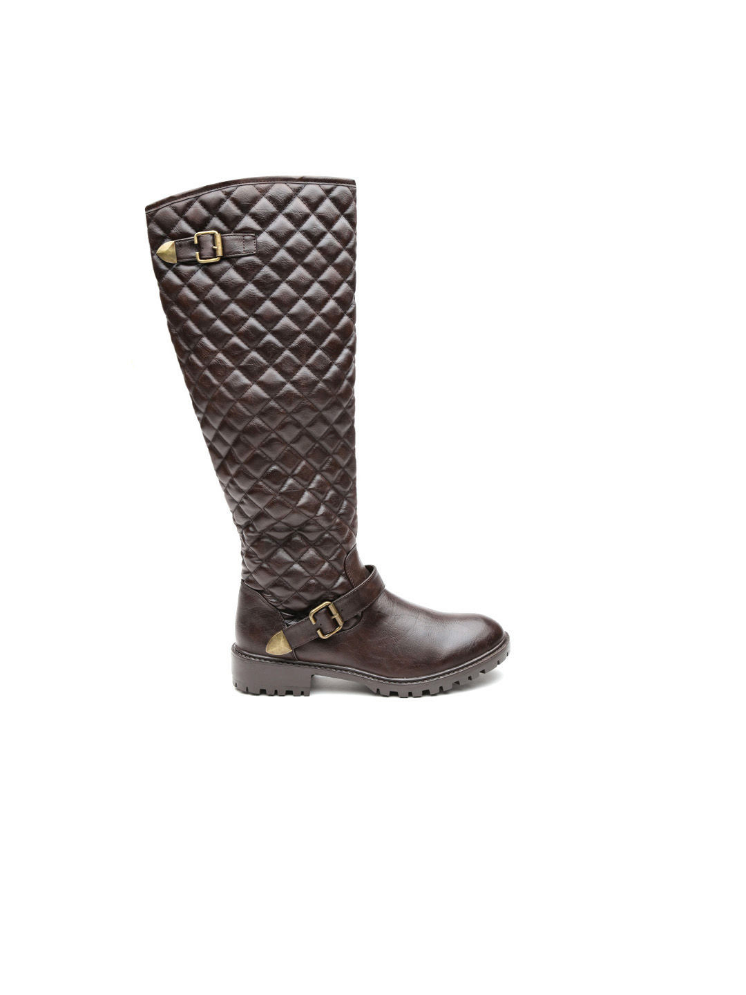 knee length boots myntra
