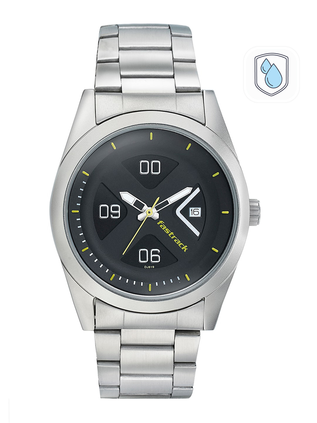 Fastrack Go Skate Men Black Analogue watch 3218SM02