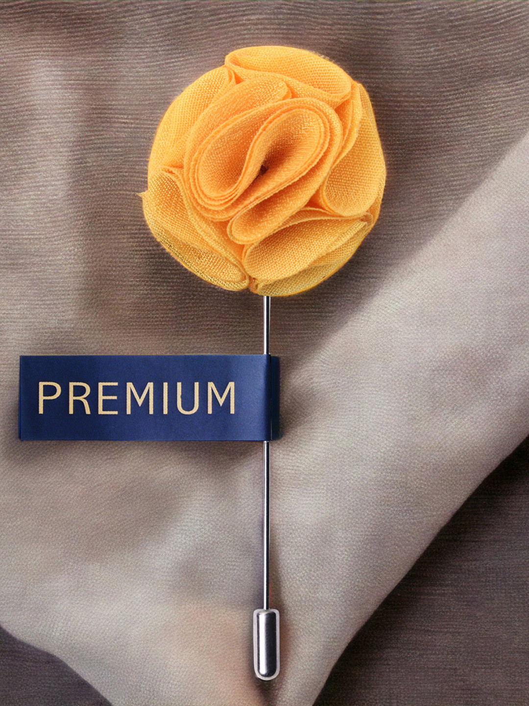PELUCHE Unisex Yellow Floral Brooch Lapel Pin