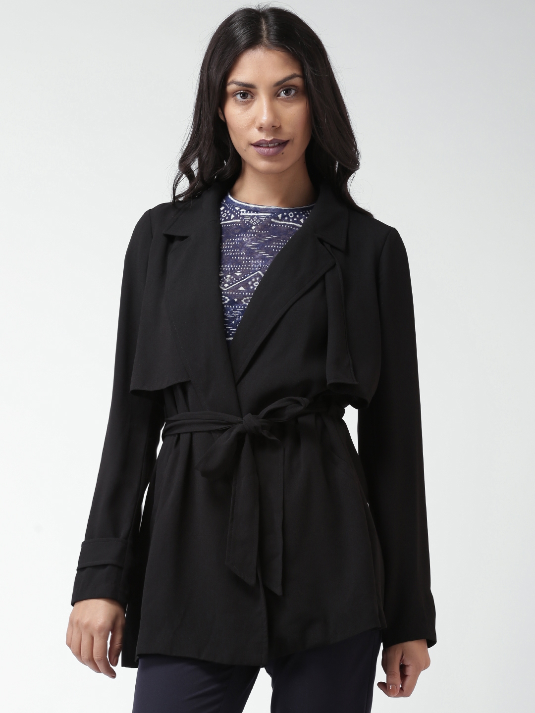 Forever 21 outlet black coat