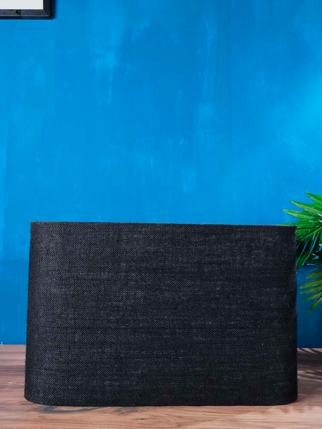 Grated Ginger Black Solid Handcrafted Table Lamp