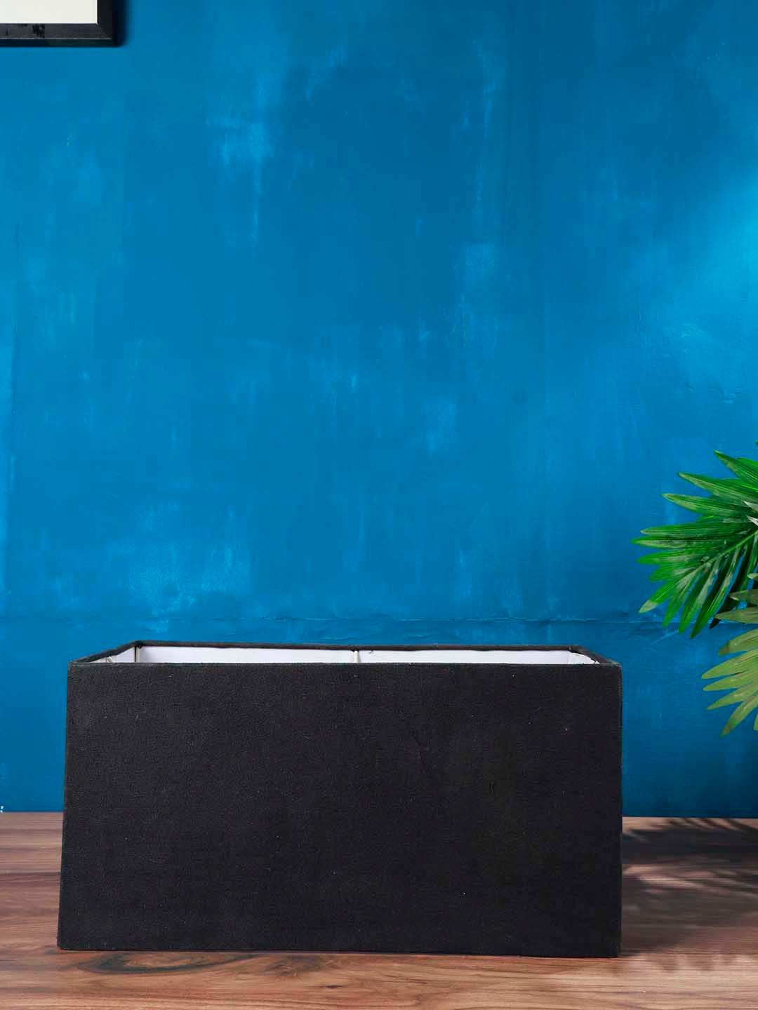 Grated Ginger Black Solid Contemporary Handcrafted Table Top Lamp with Shade