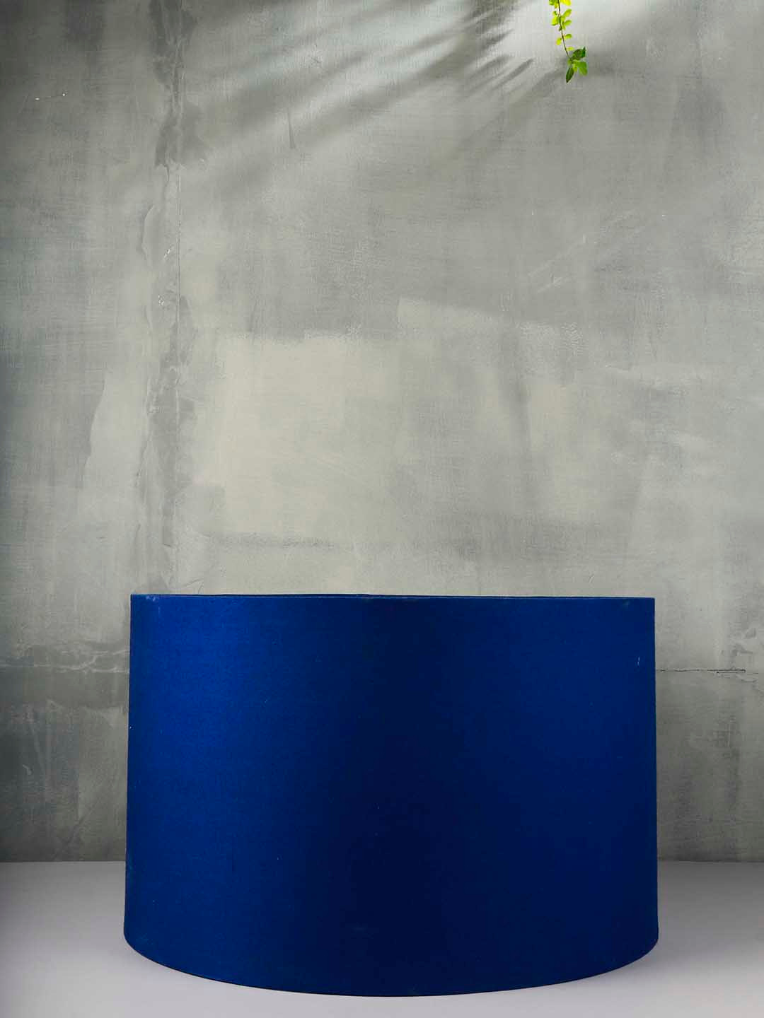 Grated Ginger Blue Solid Handcrafted Bedside Standard Lamp