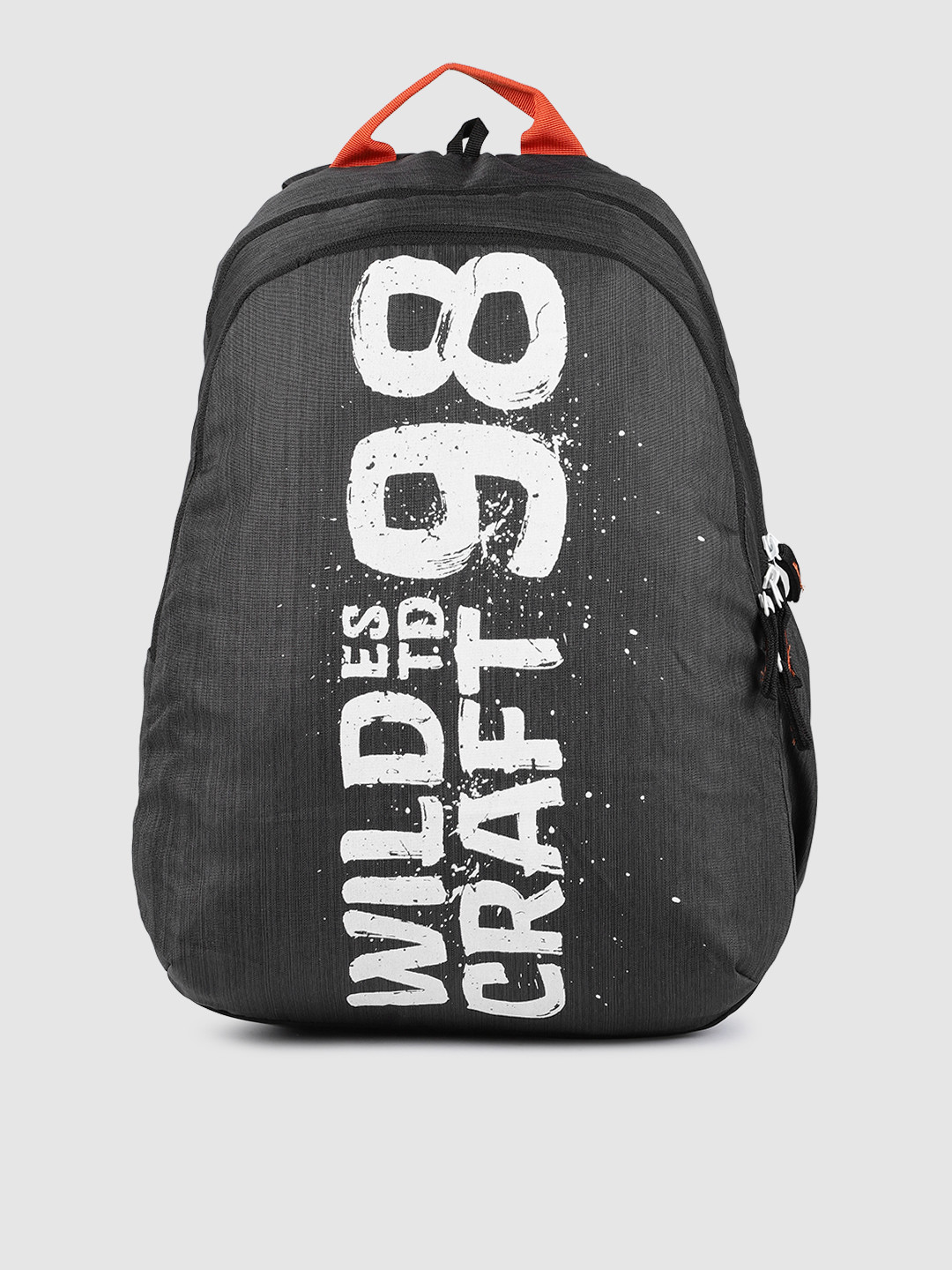 Wildcraft Unisex Black & White Typography Blaze1 98 Backpack