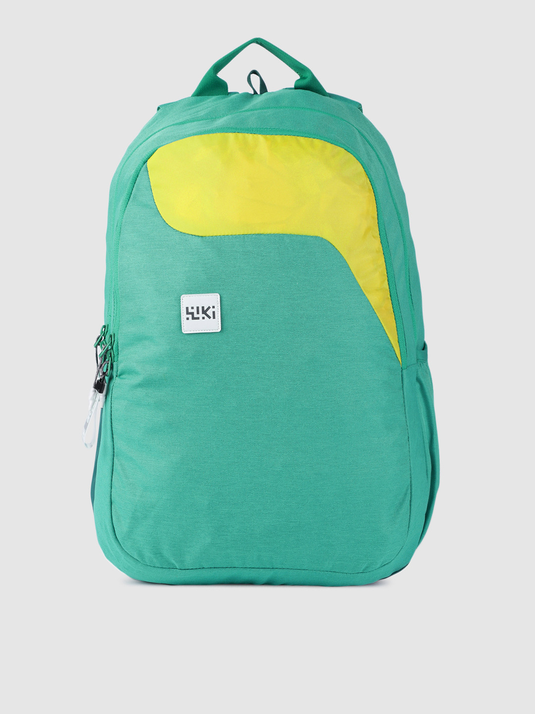 Wildcraft Unisex Sea Green & Yellow Colourblocked WIKI PACK 1 Backpack