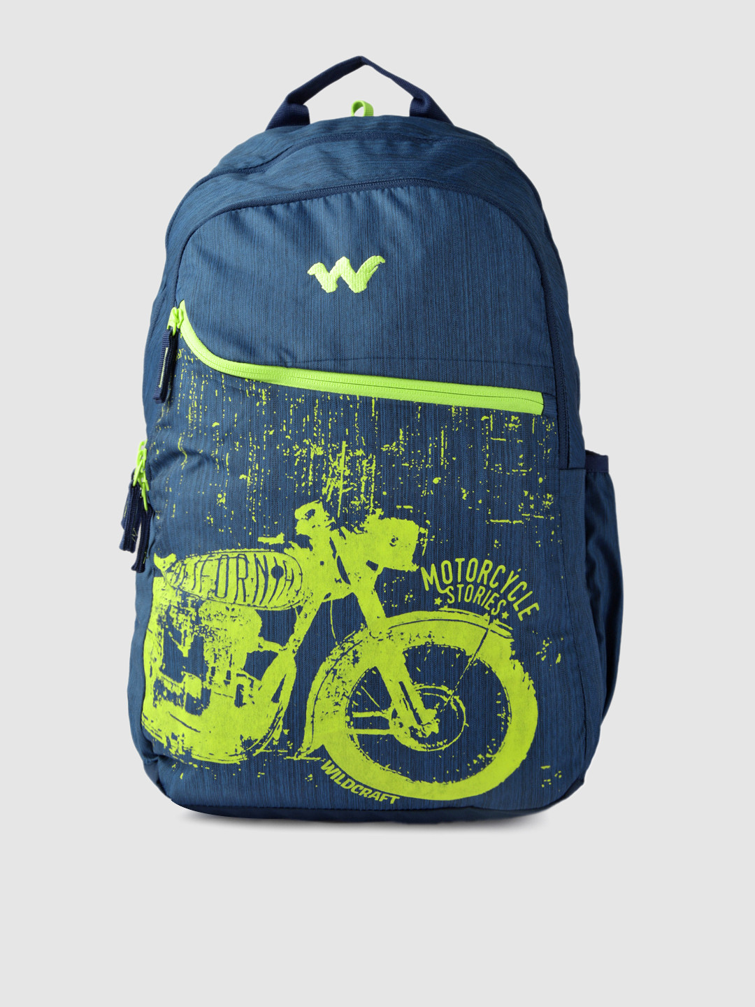 Wildcraft Unisex Blue Graphic Backpack