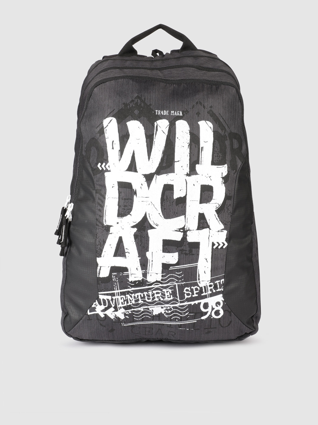 Wildcraft Unisex Black & White Brand Logo Blaze3 WC Bold Backpack