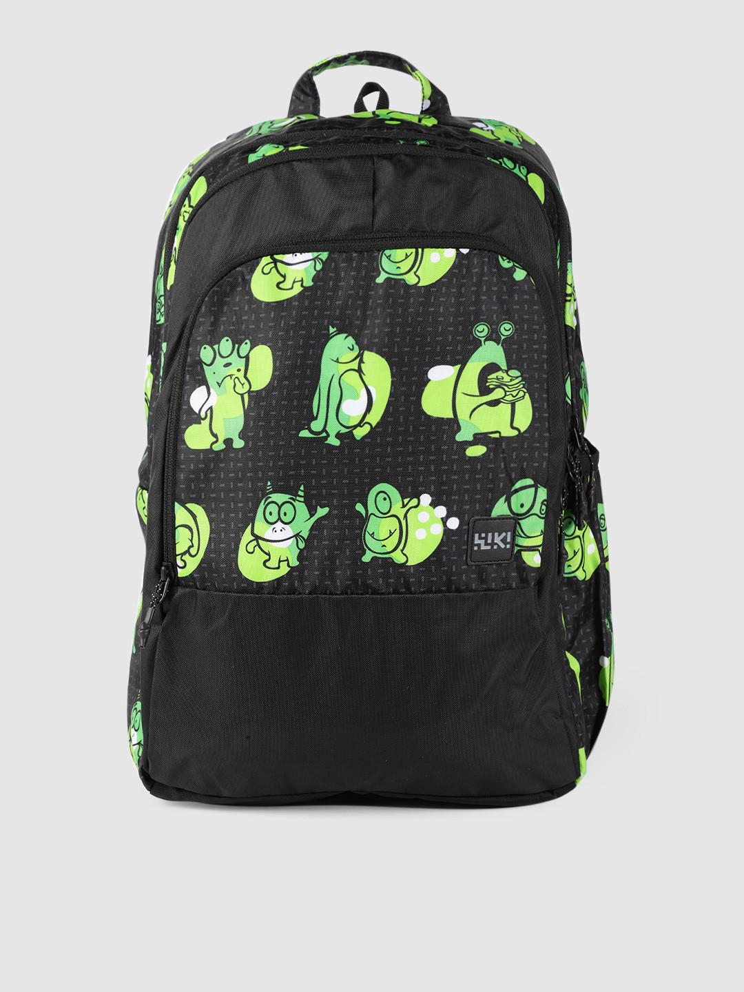 Wildcraft Unisex Black Solid Backpack