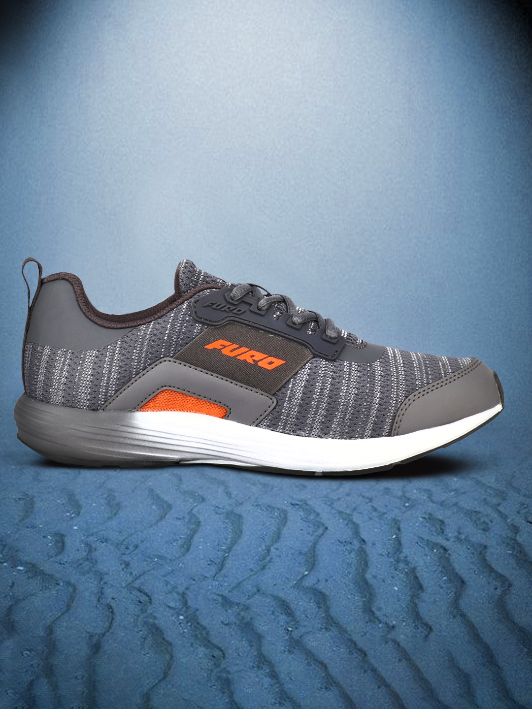 Buy FURO By Red Chief Men Grey Mesh Running Shoes Sports Shoes