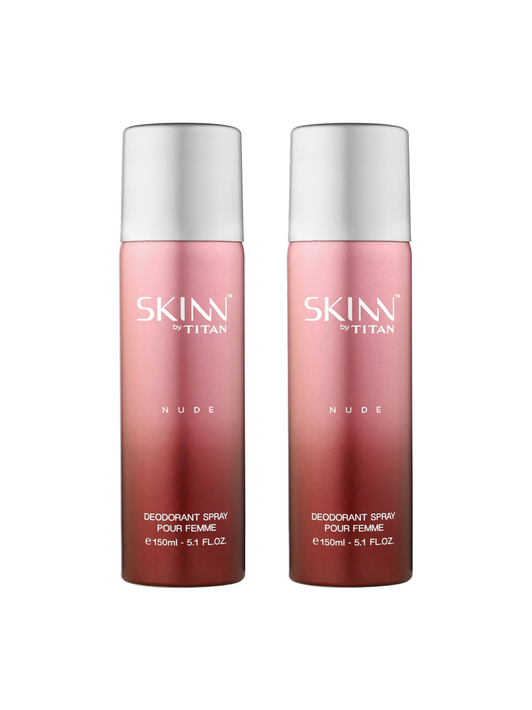 SKINN by Titan Women Pack Of 2 Nude Deodarant 150 ml