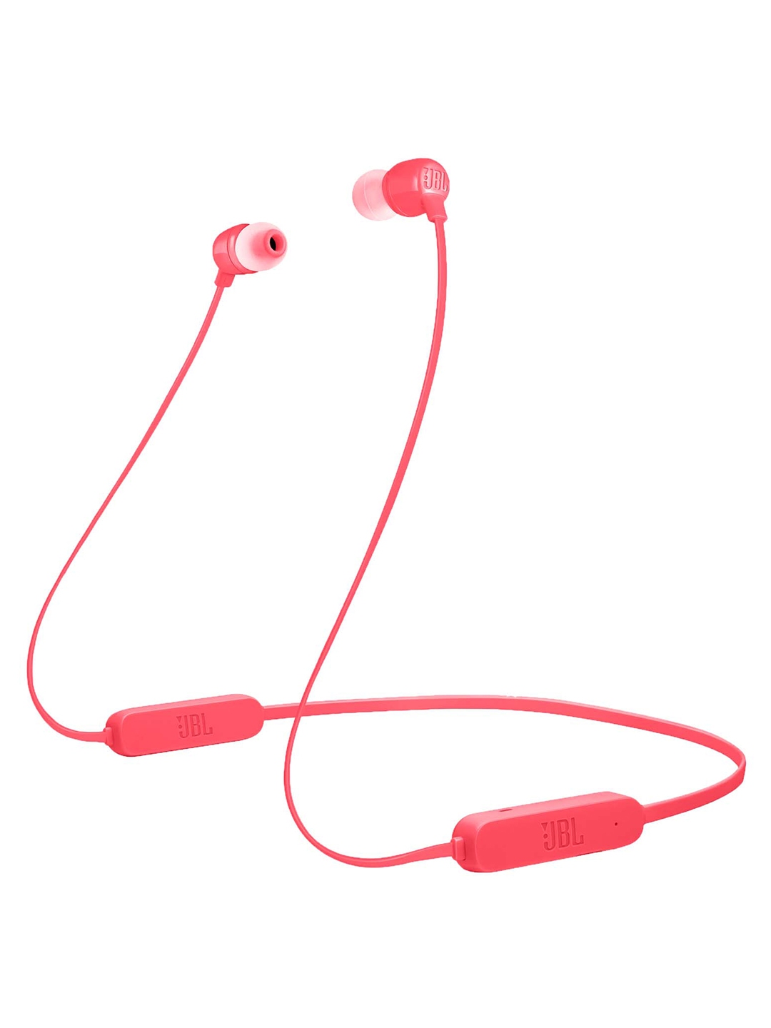 Buy Jbl Unisex Coral Red Tune 165 Bluetooth Wireless In Ear Headphones Headphones For Unisex Myntra