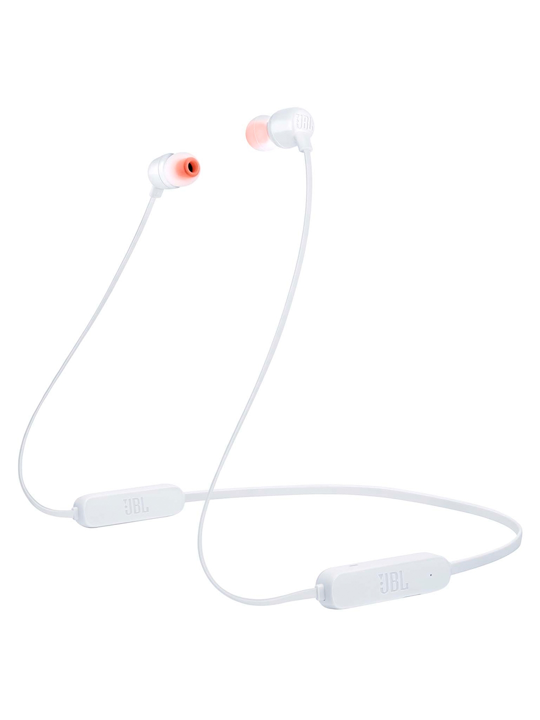 JBL Unisex White Tune 165 Bluetooth Wireless In Ear Headphones