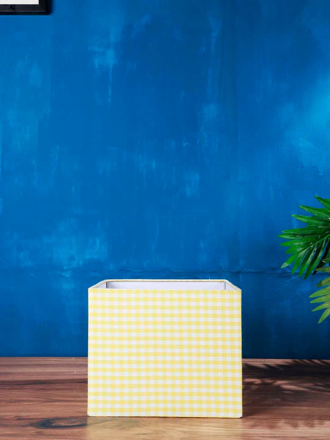 Grated Ginger Yellow Printed Handcrafted Table Top Lamp Shade