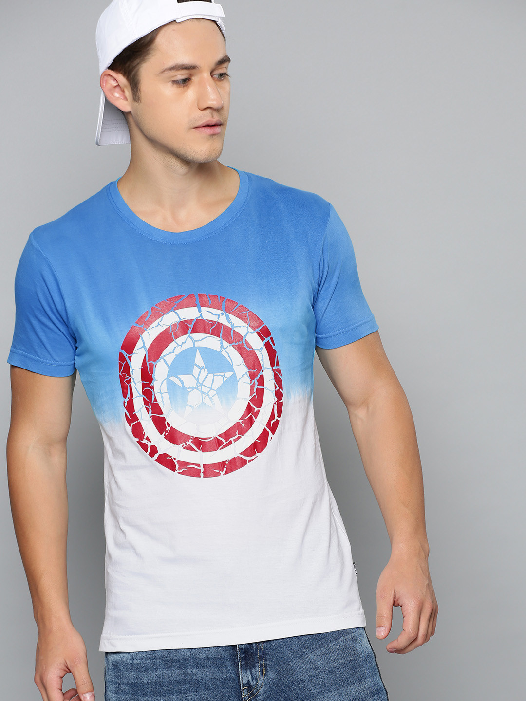 Buy Kook N Keech Marvel Men Blue White 