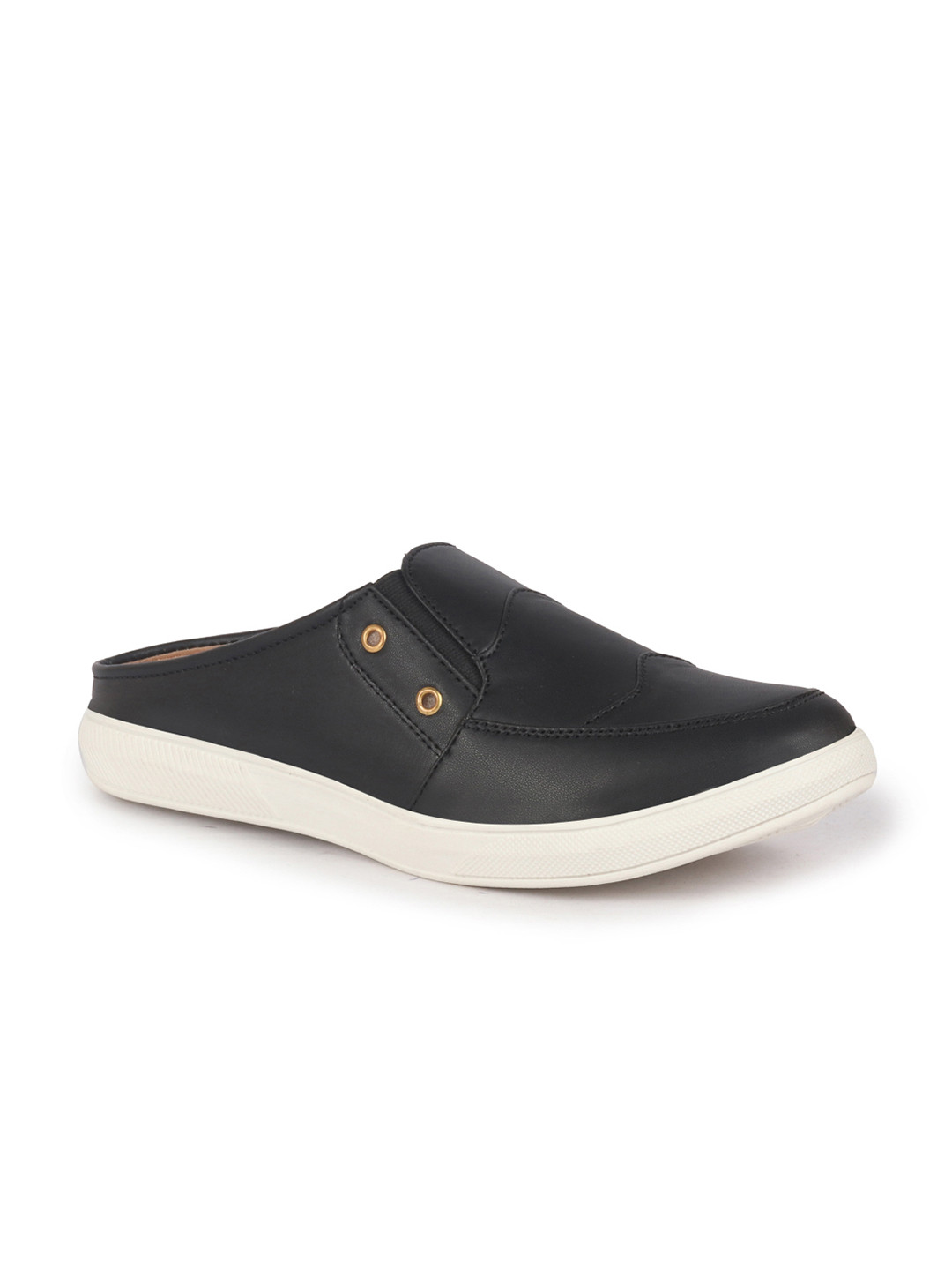 FAUSTO Men Black Mules