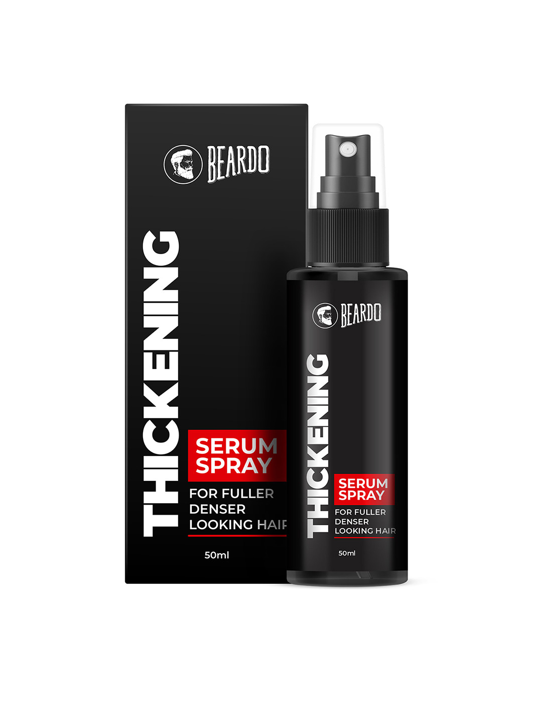 BEARDO Hair Thickening Serum Spray for Denser, Thicker, Healthier Hair - 50 ml